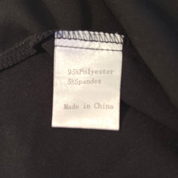 2B Clothing Juniors Black Straight Leg Stretchy Pants Size Large NWT - Picture 6 of 7